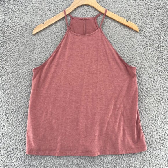 Bella + Canvas CVG Top Womens Small Maeve Basic High Neck Flowy Tank Activewear - Picture 1 of 8
